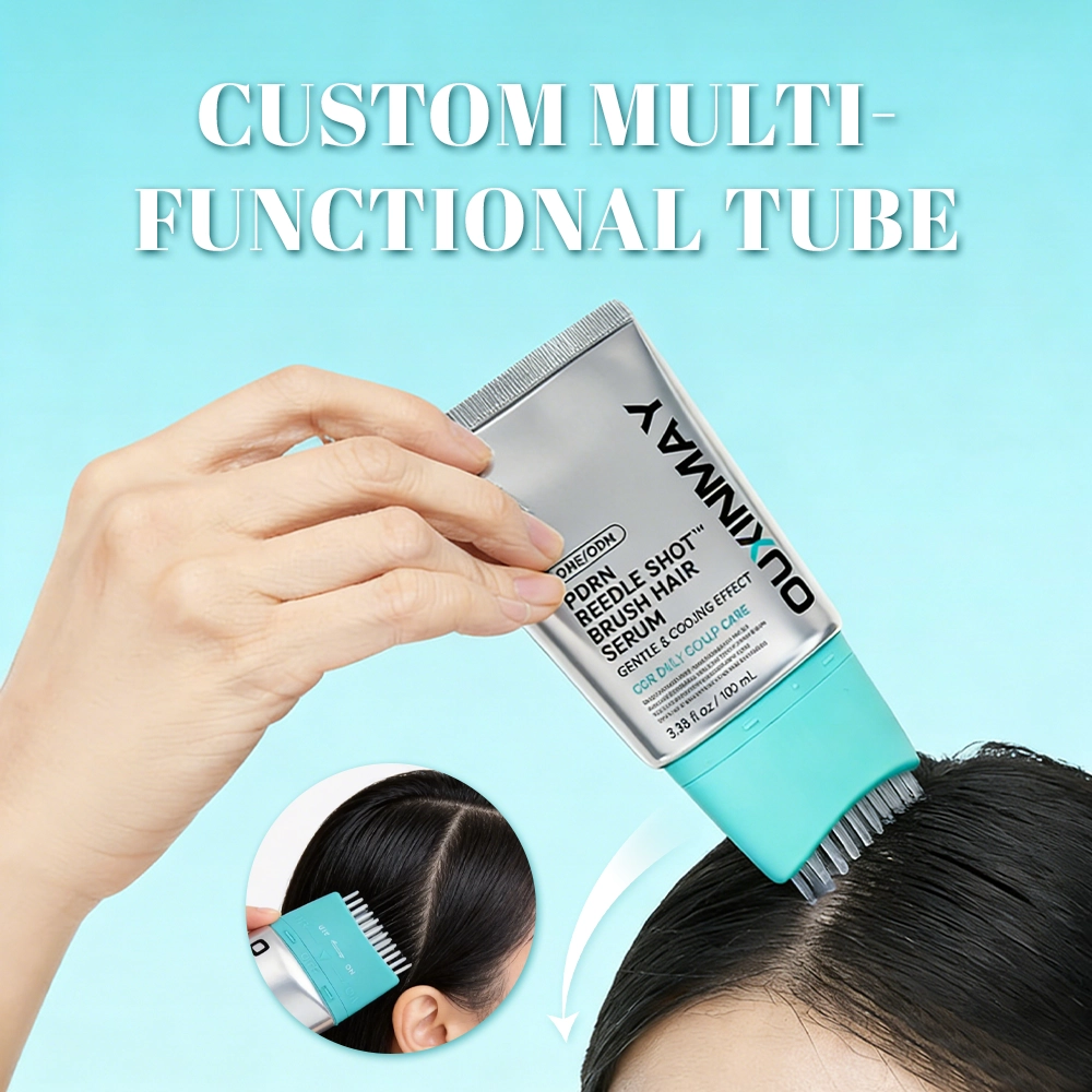 Hair Scalp Massage Tube Cosmetic Packaging Plastic Tube Series