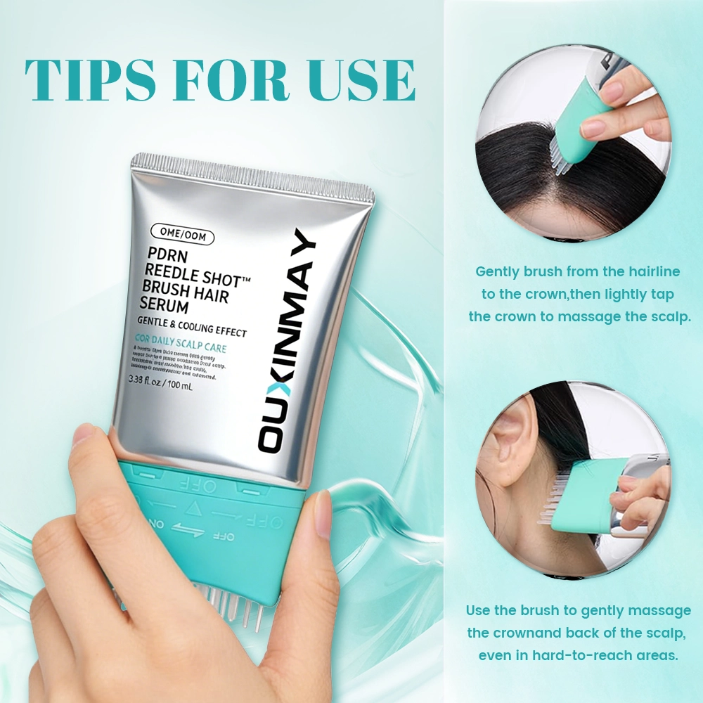 Hair Scalp Massage Tube Cosmetic Packaging Plastic Tube Series