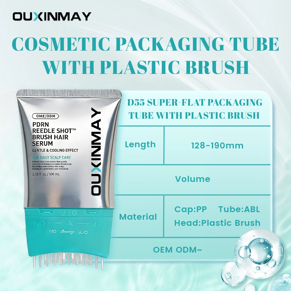 Hair Scalp Massage Tube Cosmetic Packaging Plastic Tube Series