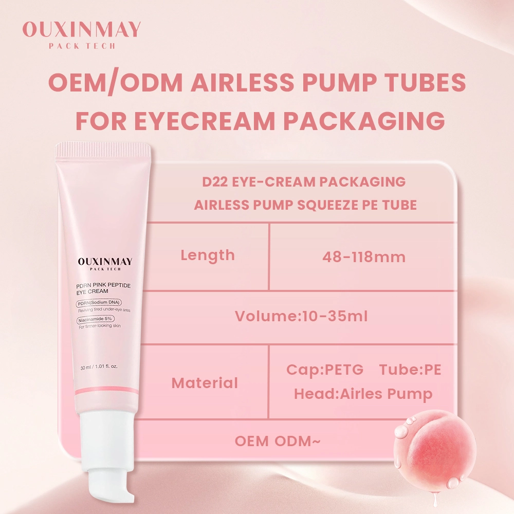 D22 Eye Cream Pump Tube Airless Pump Packaging ABL Tube