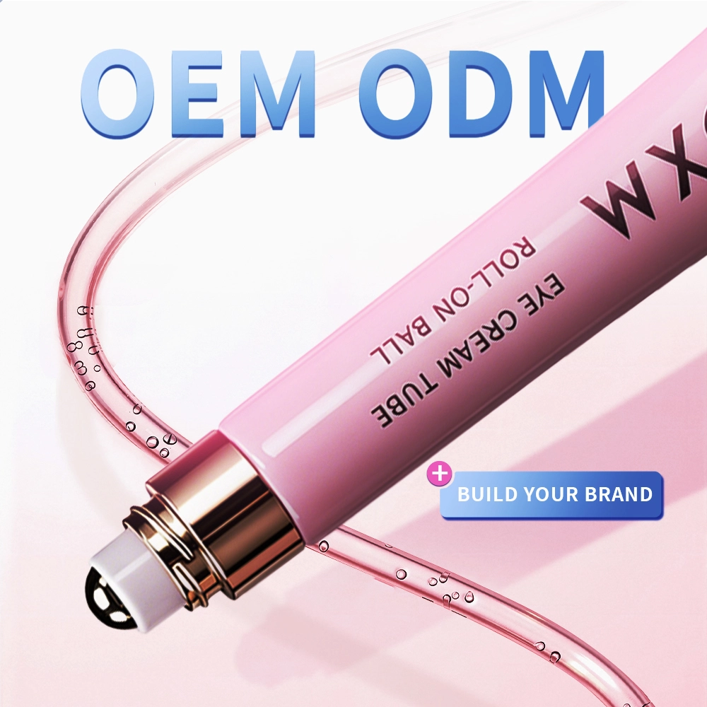 Metal Massage Head Squeeze Tube 8ml 10ml 15ml Cosmetic Lip Gloss Eye Cream Tubes with Screw Cap for Makeup Skin Care