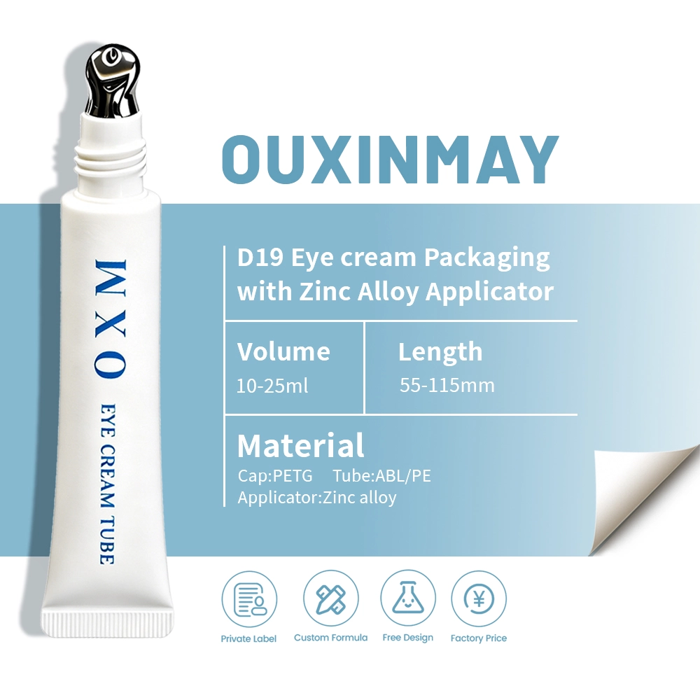 10ml 15ml 20ml Hot Sale Applicator Tube Packaging Tube Eye Cream Tube With Applicator Head and a Series of Eye Creams